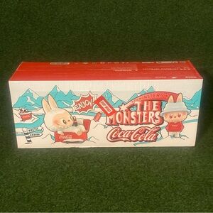 THE MONSTERS Labubu Coca-Cola Plush Sealed Blind Box set Unopened